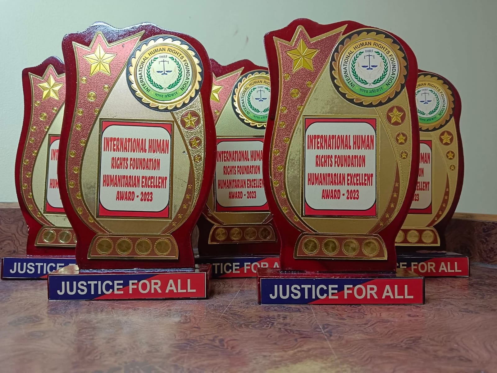 International human rights foundation humanitarian excellent award - 2023